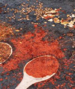 vidaXL Keukenmat wasbaar anti-slip 60x180 cm meerkleurig