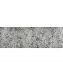 vidaXL Keukenmat wasbaar betonprint 60x180 cm fluweel