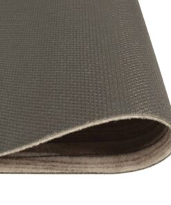 vidaXL Keukenmat wasbaar cooking-print 60x300 cm fluweel grijs