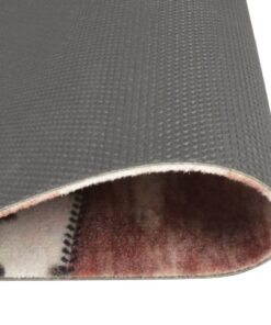 vidaXL Keukenmat wasbaar dierenhuidprint 45x150 cm fluweel