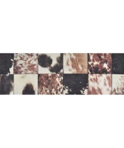 vidaXL Keukenmat wasbaar dierenhuidprint 60x180 cm fluweel