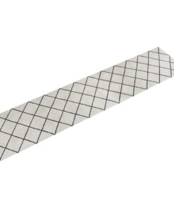 vidaXL Keukenmat wasbaar geblokt 60x300 cm fluweel