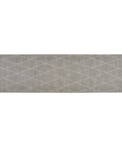 vidaXL Keukenmat wasbaar geruit 45x150 cm fluweel