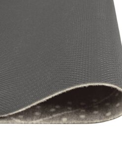 vidaXL Keukenmat wasbaar geruit 45x150 cm fluweel