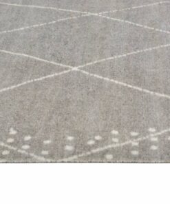 vidaXL Keukenmat wasbaar geruit 45x150 cm fluweel