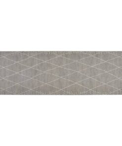 vidaXL Keukenmat wasbaar geruit 60x180 cm fluweel