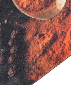 vidaXL Keukenmat wasbaar lepel- en kruidenprint 45x150 cm fluweel