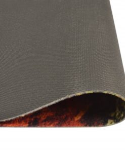 vidaXL Keukenmat wasbaar lepel- en kruidenprint 60x300 cm fluweel