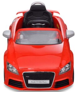 vidaXL Kinderauto elektrisch met afstandsbediening Audi TT RS rood