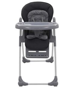 vidaXL Kinderstoel hoog grijs