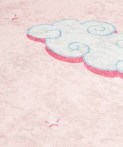 vidaXL Kindervloerkleed eenhoorn wasbaar antislip 160x230 cm groen