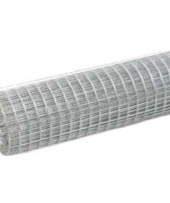 5 m gegalvaniseerd staal zilverkleurig