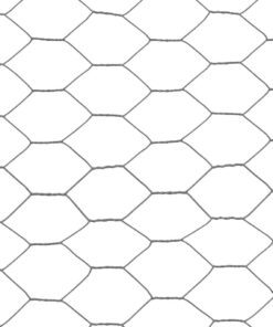 2 m staal met PVC coating grijs