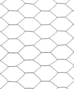 2 m staal met PVC coating grijs