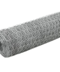 5 m gegalvaniseerd staal zilverkleurig