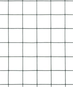 5 m staal met PVC coating groen