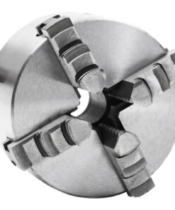 vidaXL Klauwplaat met 4 bekken zelfcentrerend 100 mm staal