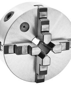 vidaXL Klauwplaat met 4 bekken zelfcentrerend 160 mm staal