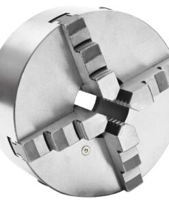 vidaXL Klauwplaat met 4 bekken zelfcentrerend 200 mm staal