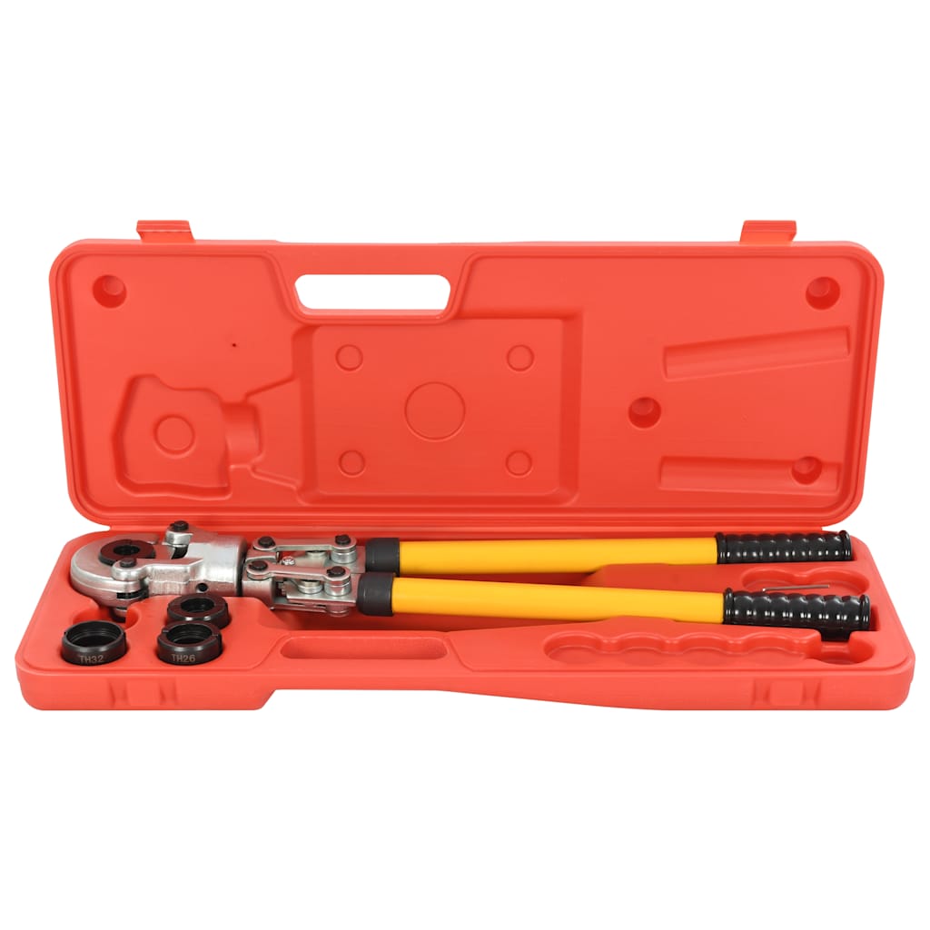 vidaXL Krimptang hydraulisch 16-20-26-32 mm