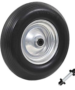 vidaXL Kruiwagenwiel met as 4