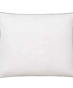 vidaXL Kussens 2 st licht 70x60 cm dons-/verenvulling wit