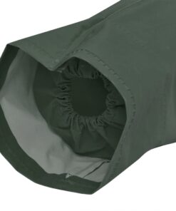 vidaXL Lange regenjas waterbestendig zeer stevig met capuchon groen XL