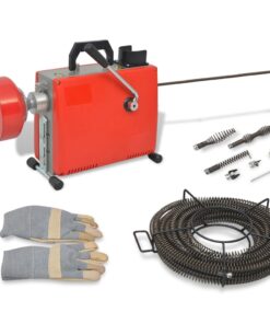 vidaXL Leidingreinigingsmachine 250 W 15 m x 16 mm 4