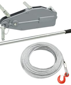 vidaXL Lier met staalkabel 800 kg