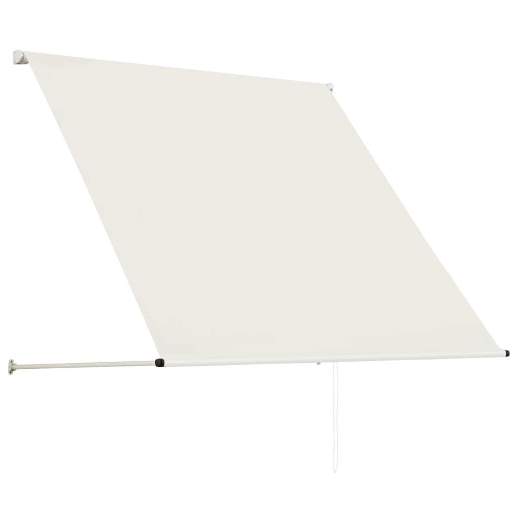 vidaXL Luifel uittrekbaar 100x150 cm crème - Image 3