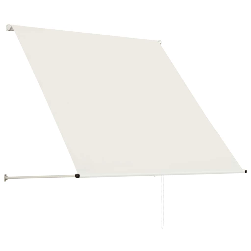 vidaXL Luifel uittrekbaar 100x150 cm crème - Image 7