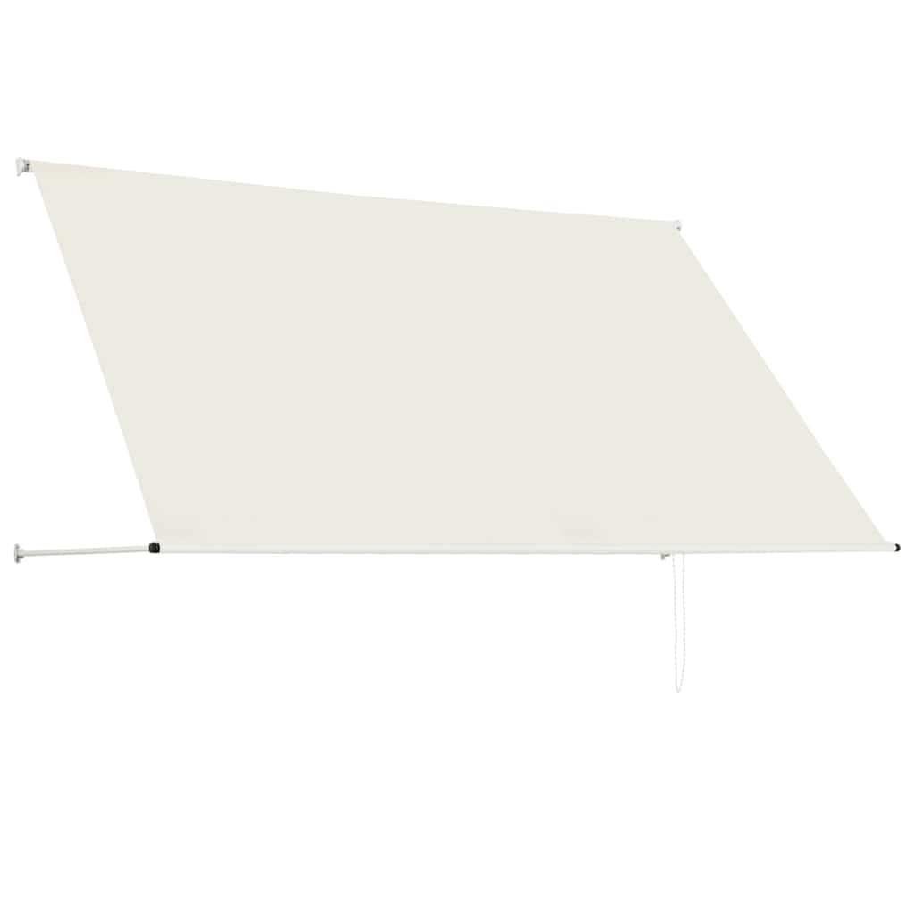 vidaXL Luifel uittrekbaar 250x150 cm crème - Afbeelding 4