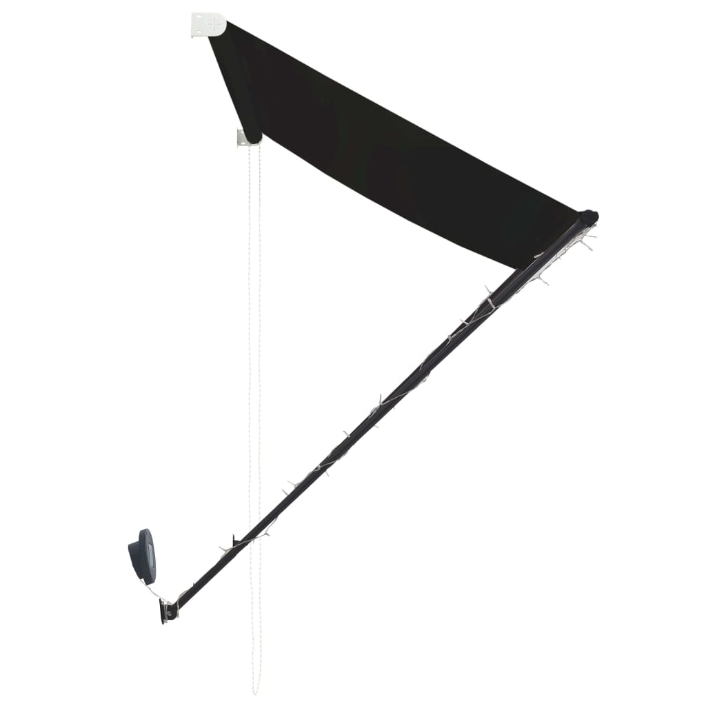 vidaXL Luifel uittrekbaar met LED 300x150 cm antraciet - Image 6