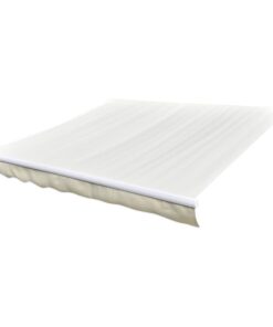 vidaXL Luifeldoek 450x300 cm canvas crème