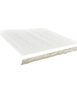 vidaXL Luifeldoek 450x300 cm canvas crème