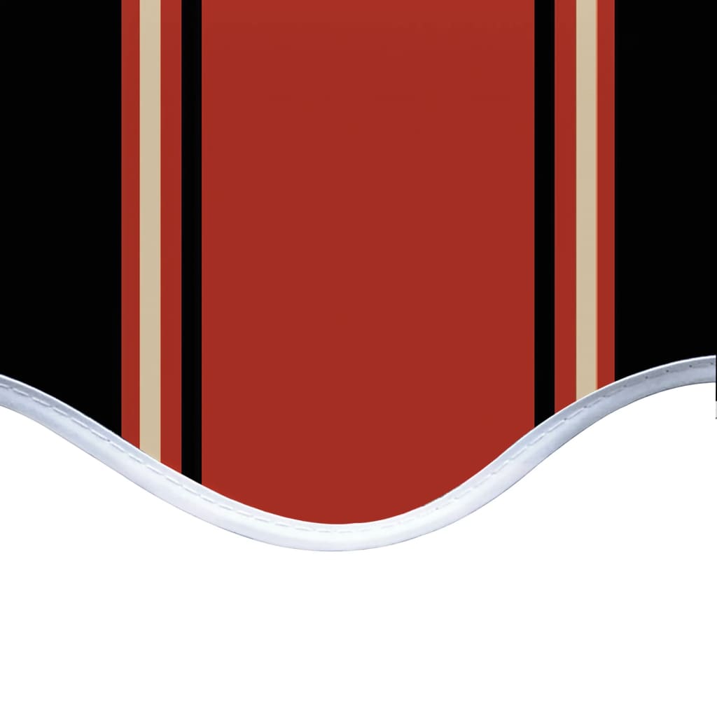 vidaXL Luifeldoek 500x300 cm canvas oranje en bruin - Image 5