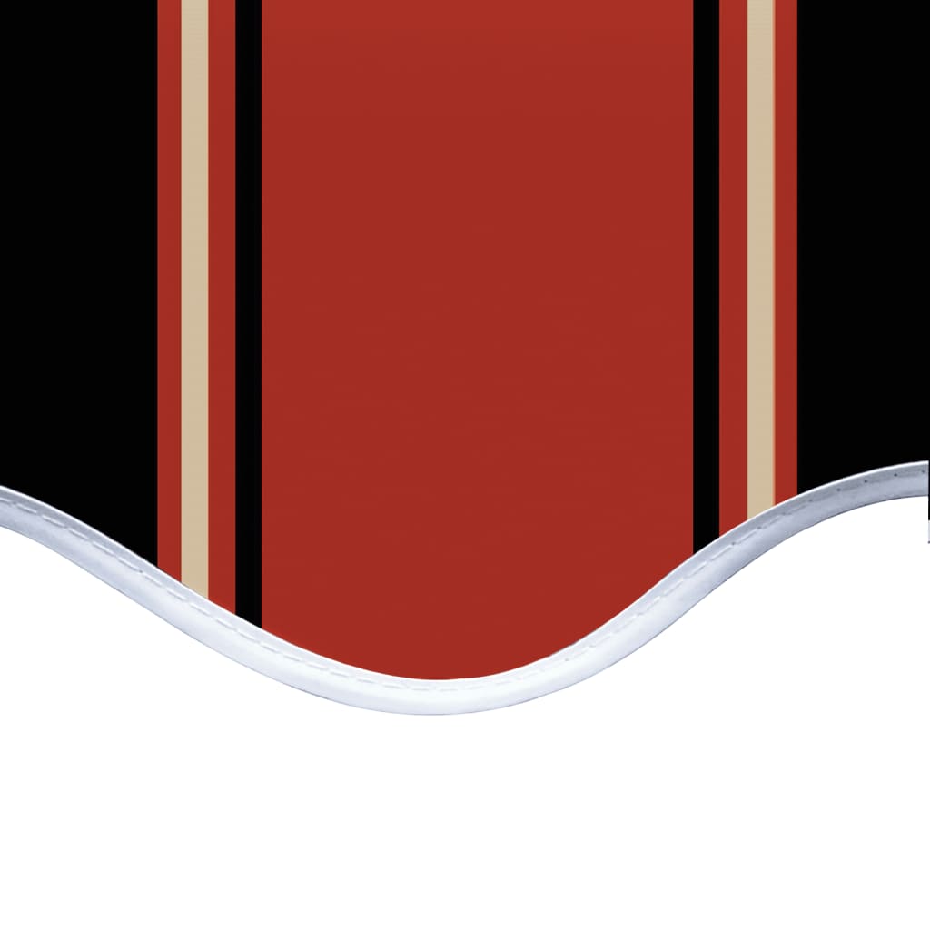 vidaXL Luifeldoek 600x300 cm canvas oranje en bruin - Image 5