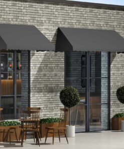 vidaXL Markies Grijs 300 cm Stof