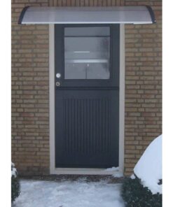 vidaXL Markies Zilver Kunststof