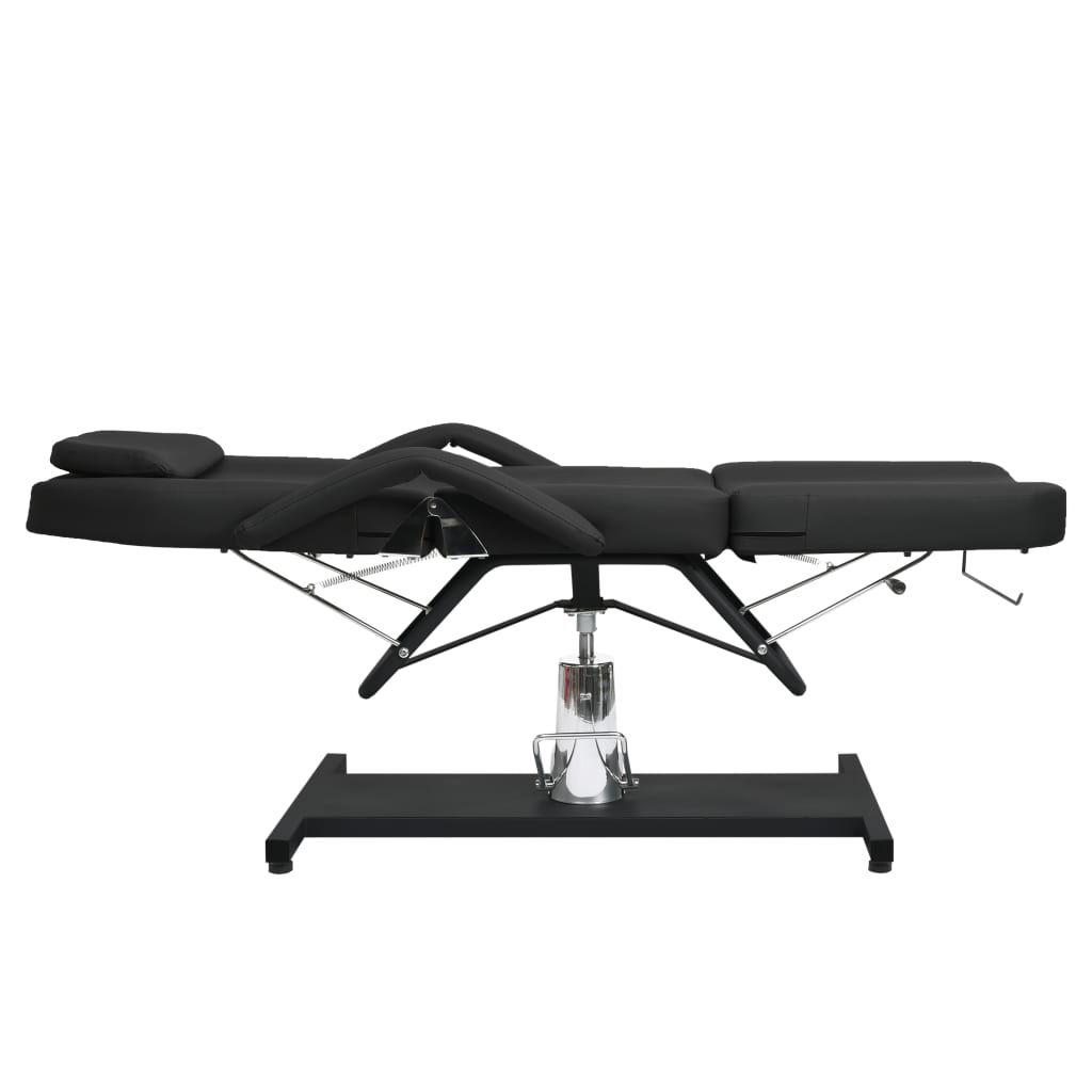 vidaXL Massagetafel 180x62x(87-112) cm zwart - Image 4