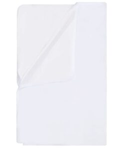 vidaXL Matrasbeschermers 2 st waterdicht 140x200 cm katoen wit