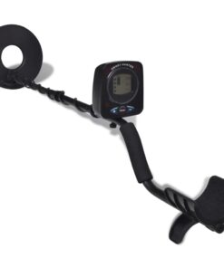 vidaXL Metaaldetector met LCD-scherm zoekschijf 21cm zoekdiepte 300cm