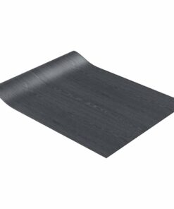 vidaXL Meubelfolie zelfklevend 500x90 cm PVC donkerhoutkleurig