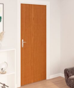 vidaXL Meubelfolie zelfklevend 500x90 cm PVC lichteikenkleurig