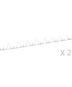 vidaXL Muurspikes 25 st 1 m staal