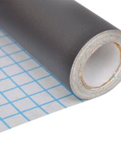 vidaXL Muursticker krijtbord 2 rollen met krijtjes 0