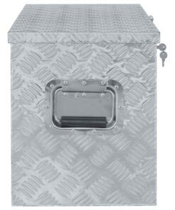 5x35x40 cm aluminium zilverkleurig