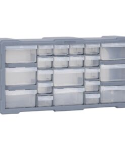 vidaXL Organiser met 22 lades 49x16x25