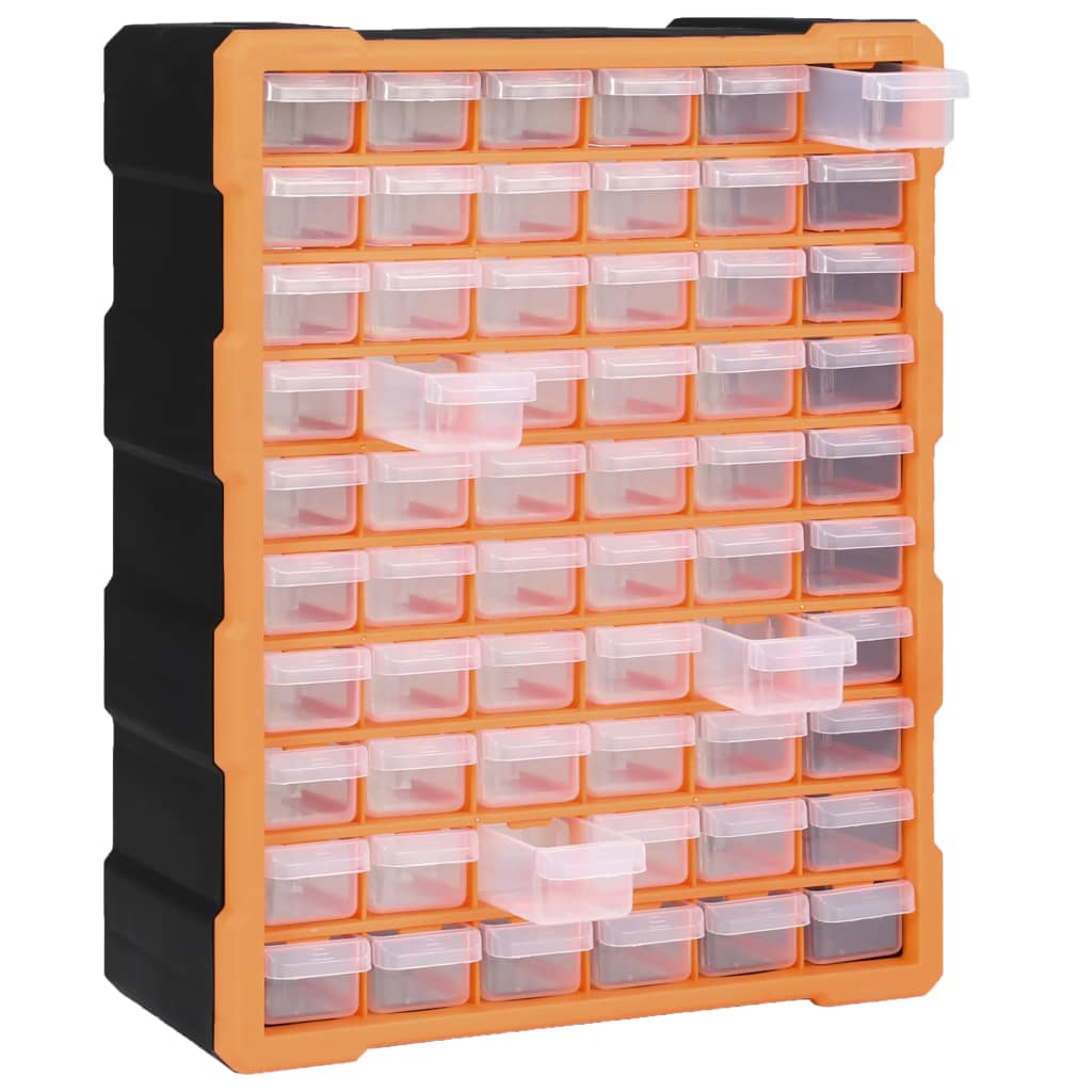 vidaXL Organiser met 60 lades 38x16x47,5 cm - Image 5