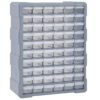 vidaXL Organiser met 60 lades 38x16x47